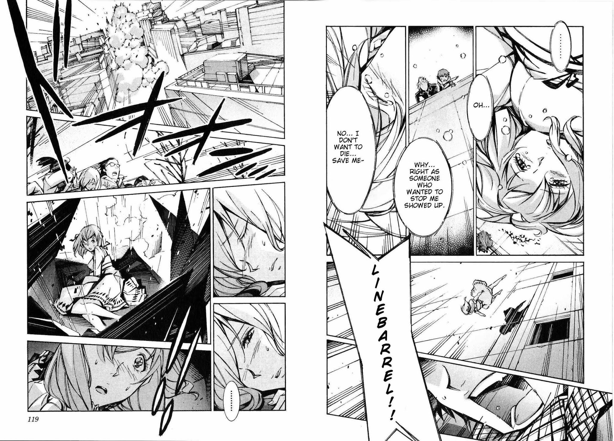 Kurogane no Linebarrel Chapter 42 page 14 - Chapter 42: Man of Destiny