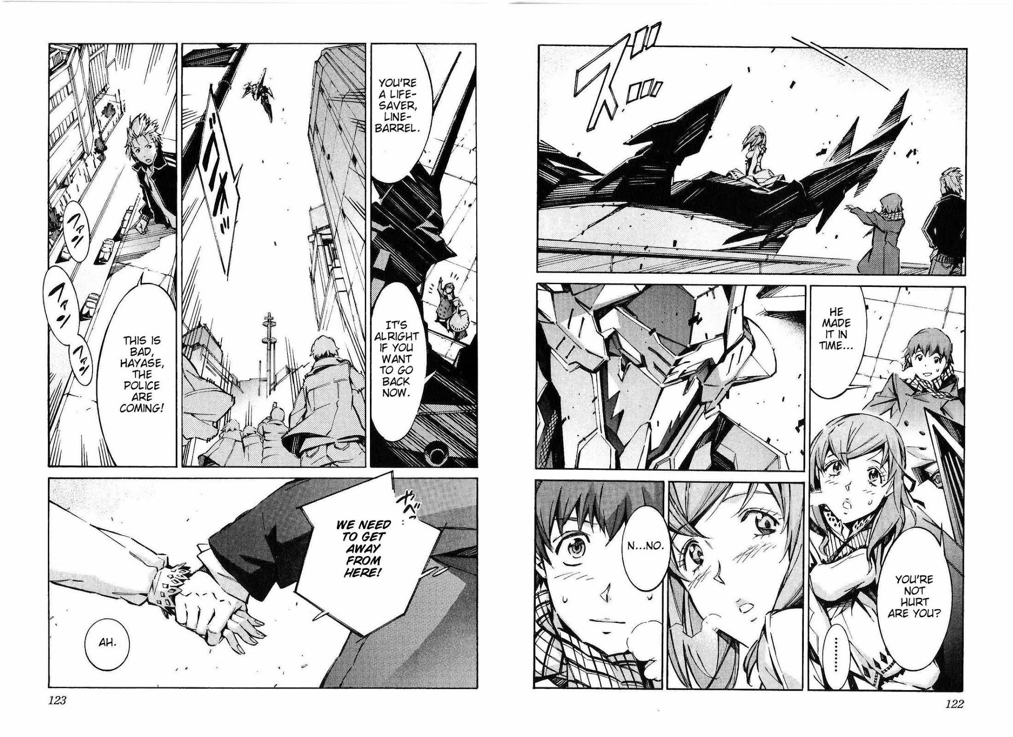 Kurogane no Linebarrel Chapter 42 page 16 - Chapter 42: Man of Destiny