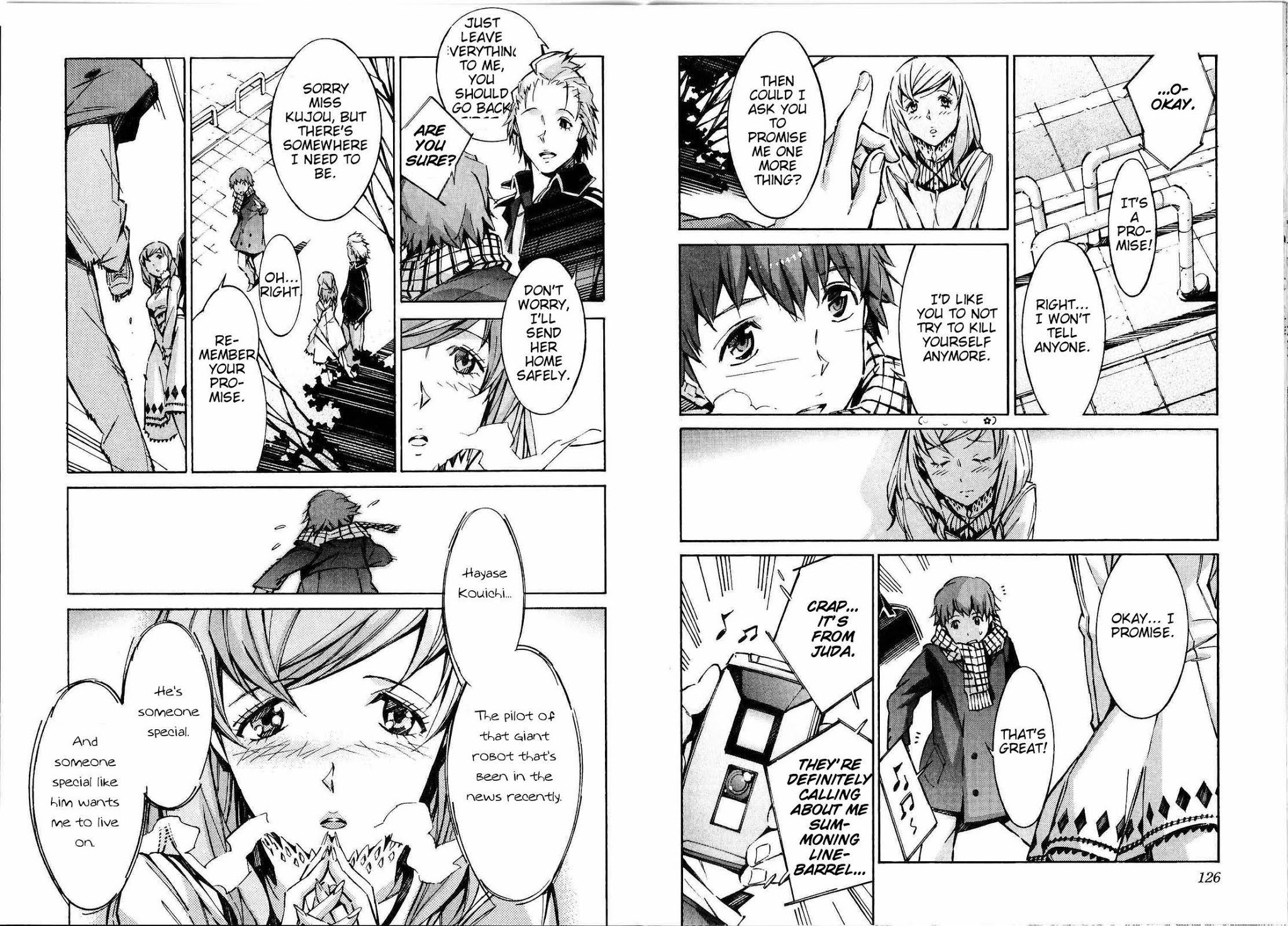 Kurogane no Linebarrel Chapter 42 page 18 - Chapter 42: Man of Destiny