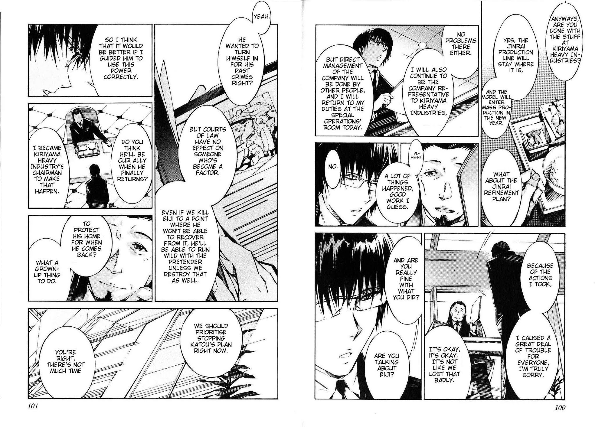 Kurogane no Linebarrel Chapter 42 page 5 - Chapter 42: Man of Destiny