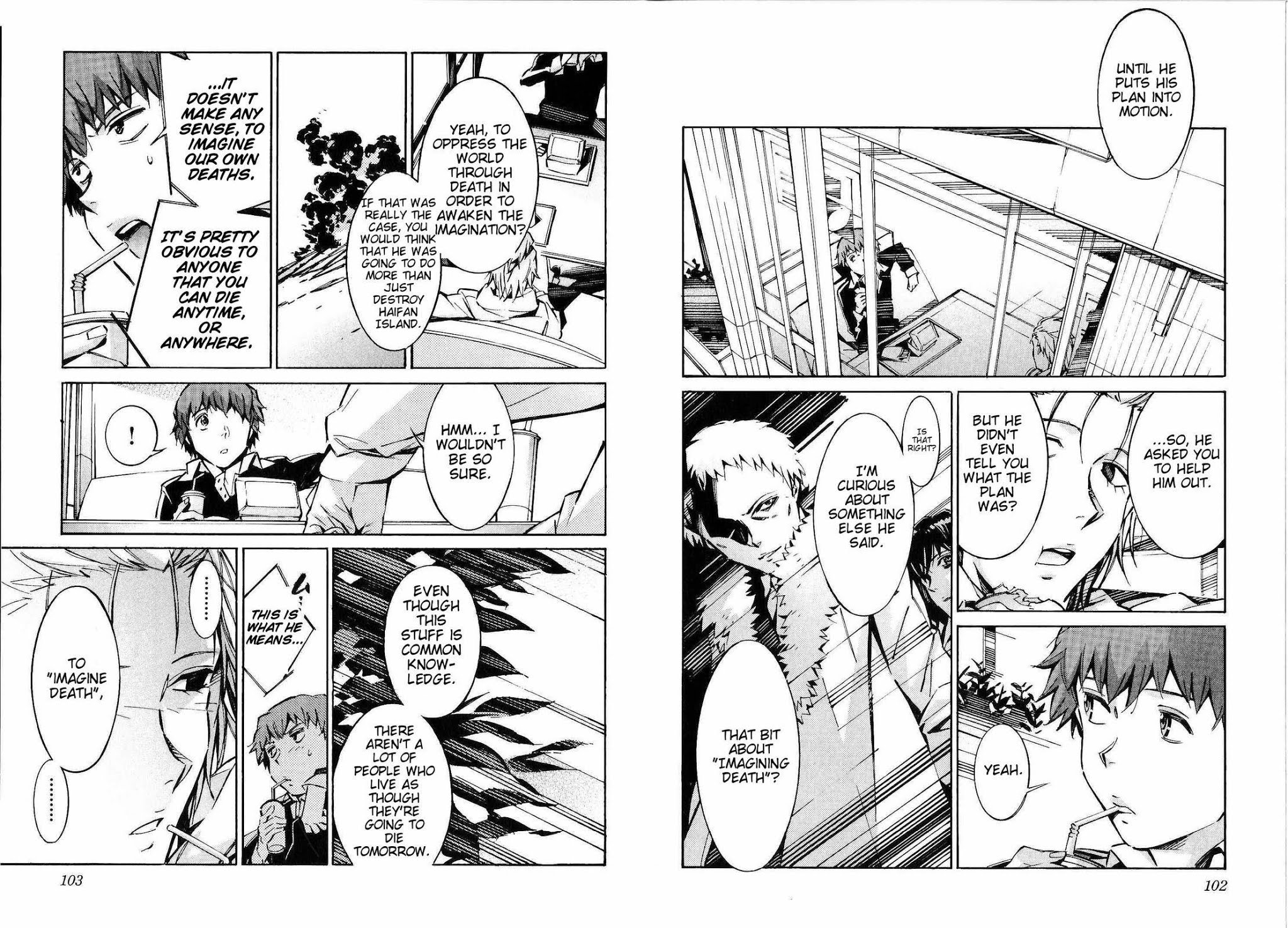 Kurogane no Linebarrel Chapter 42 page 6 - Chapter 42: Man of Destiny