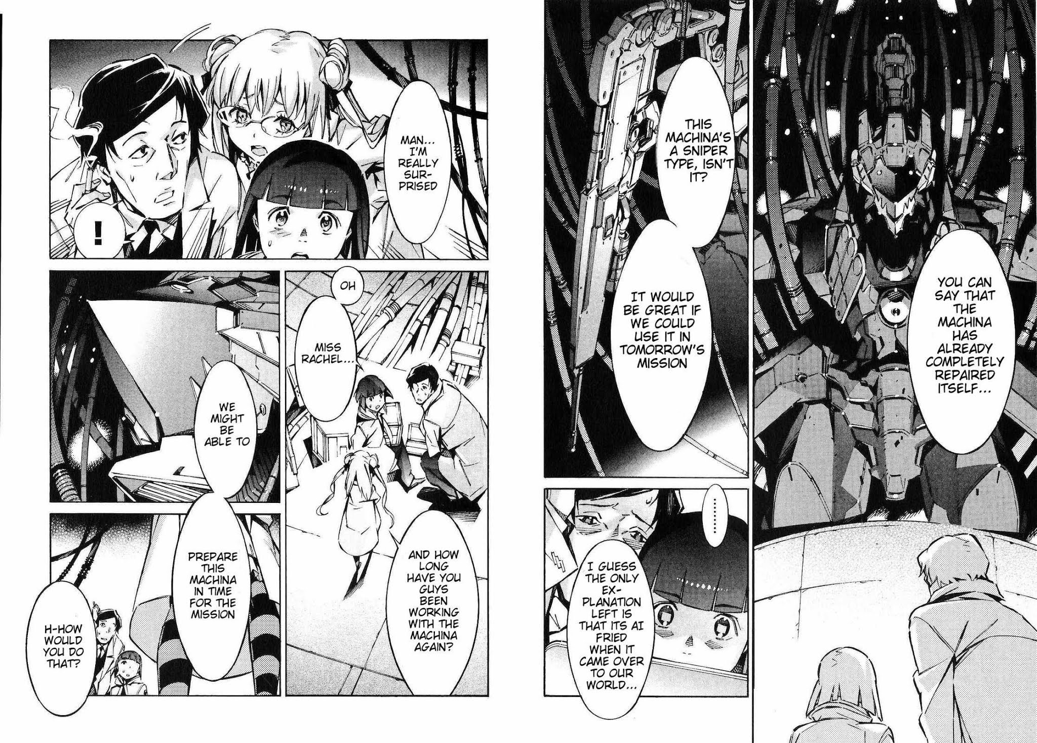 Kurogane no Linebarrel Chapter 43 page 10 - Chapter 43: MAD (Mutually Assured Destruction)