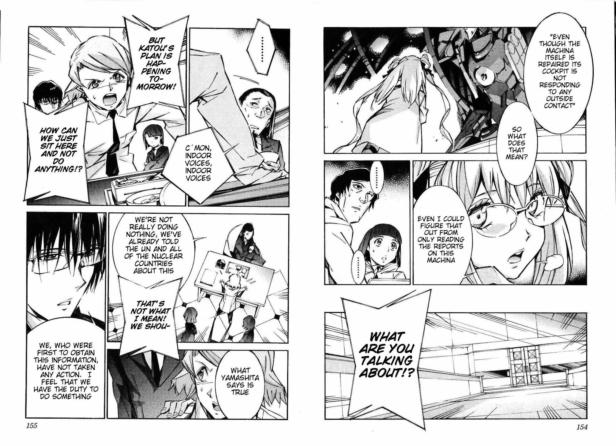 Kurogane no Linebarrel Chapter 43 page 11 - Chapter 43: MAD (Mutually Assured Destruction)