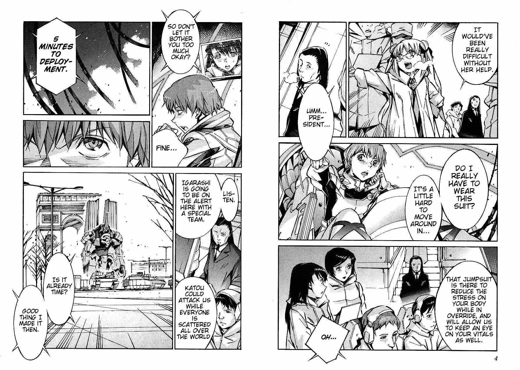 Kurogane no Linebarrel Chapter 44 page 10 - Chapter 44: Memento Mori