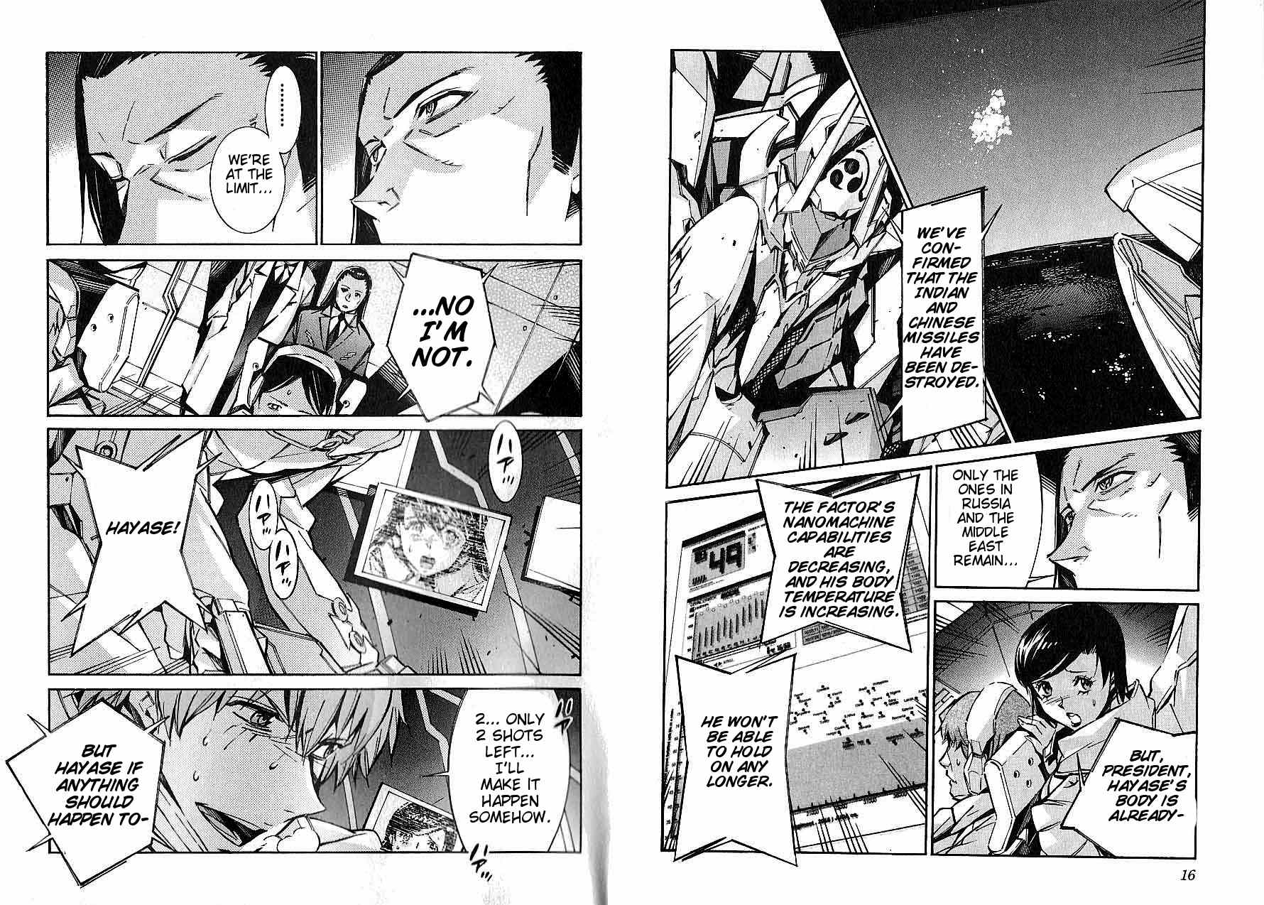 Kurogane no Linebarrel Chapter 44 page 16 - Chapter 44: Memento Mori