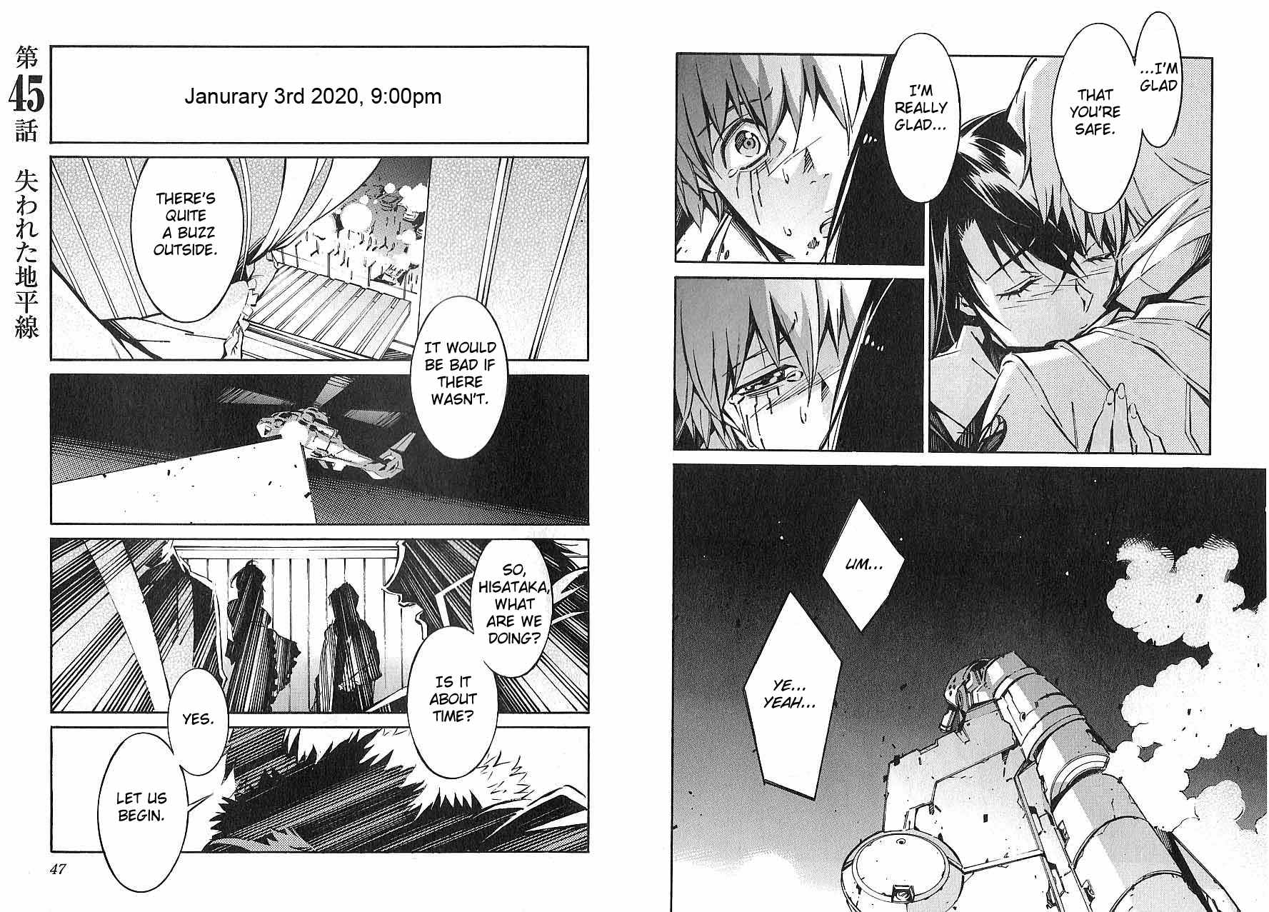 Kurogane no Linebarrel Chapter 44 page 31 - Chapter 44: Memento Mori
