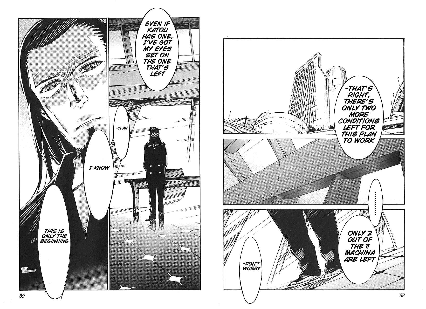 Kurogane no Linebarrel Chapter 45 page 21 - Chapter 45: The Lost Horizon