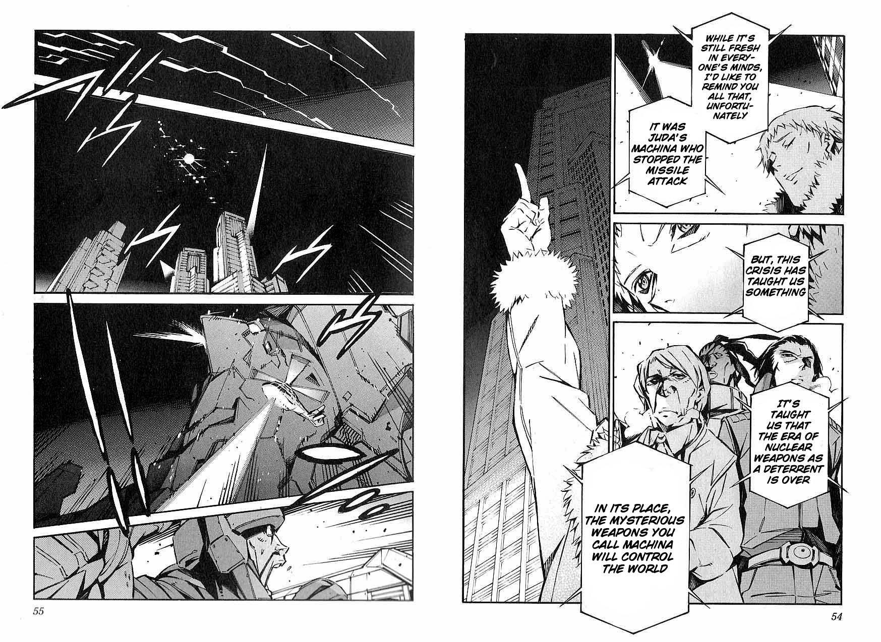 Kurogane no Linebarrel Chapter 45 page 4 - Chapter 45: The Lost Horizon