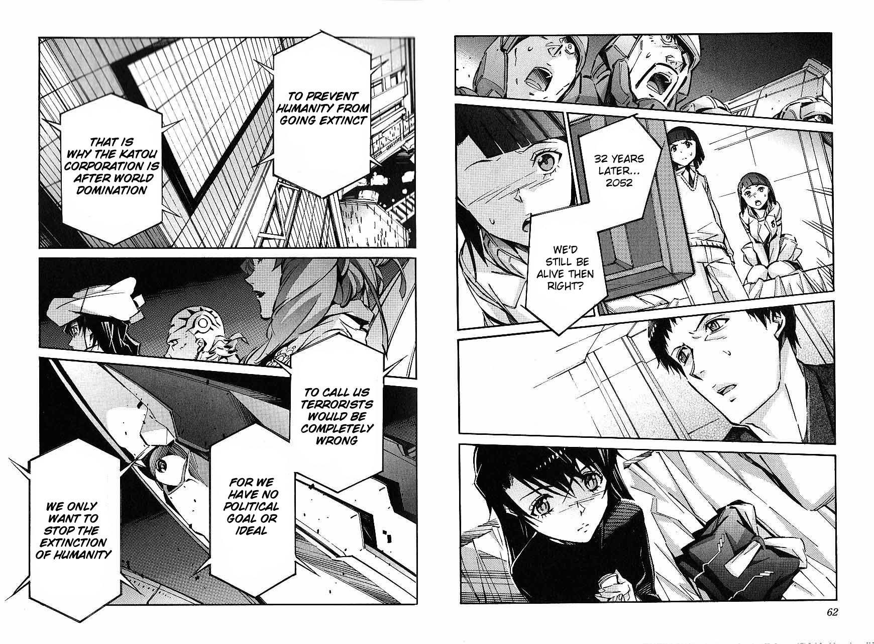 Kurogane no Linebarrel Chapter 45 page 8 - Chapter 45: The Lost Horizon