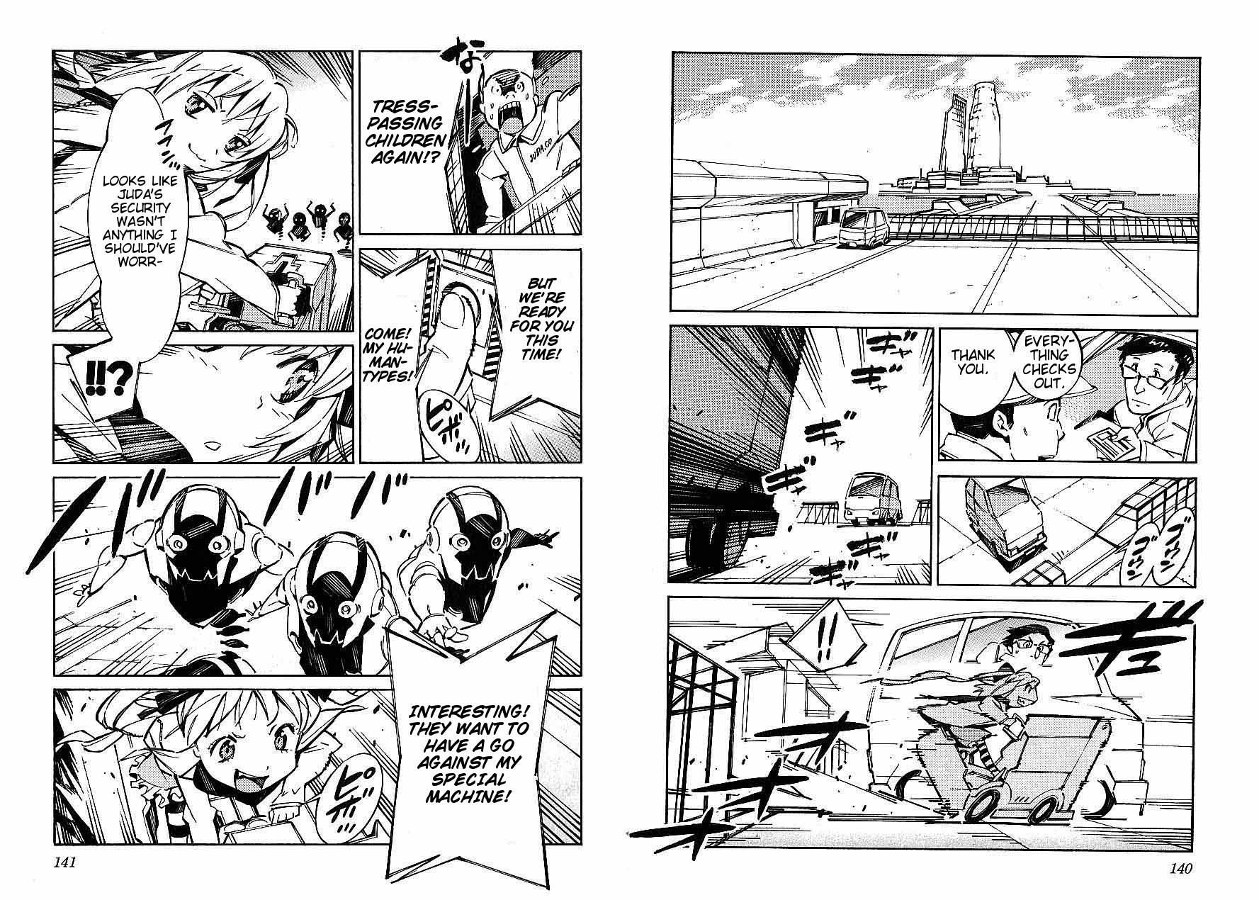 Kurogane no Linebarrel Chapter 46.1 page 3 - Chapter 46.1: It's your first day Rachel-chan