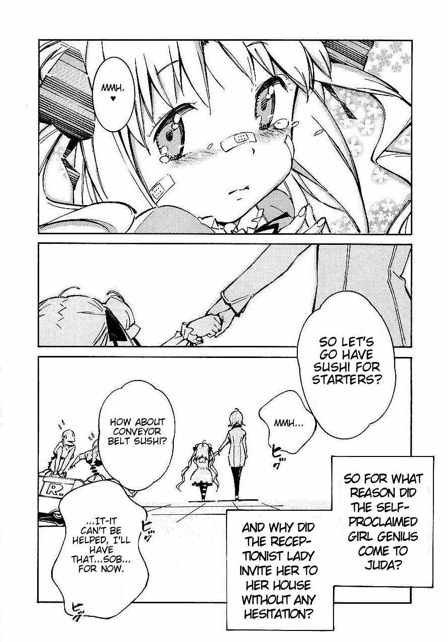 Kurogane no Linebarrel Chapter 46.1 page 7 - Chapter 46.1: It's your first day Rachel-chan