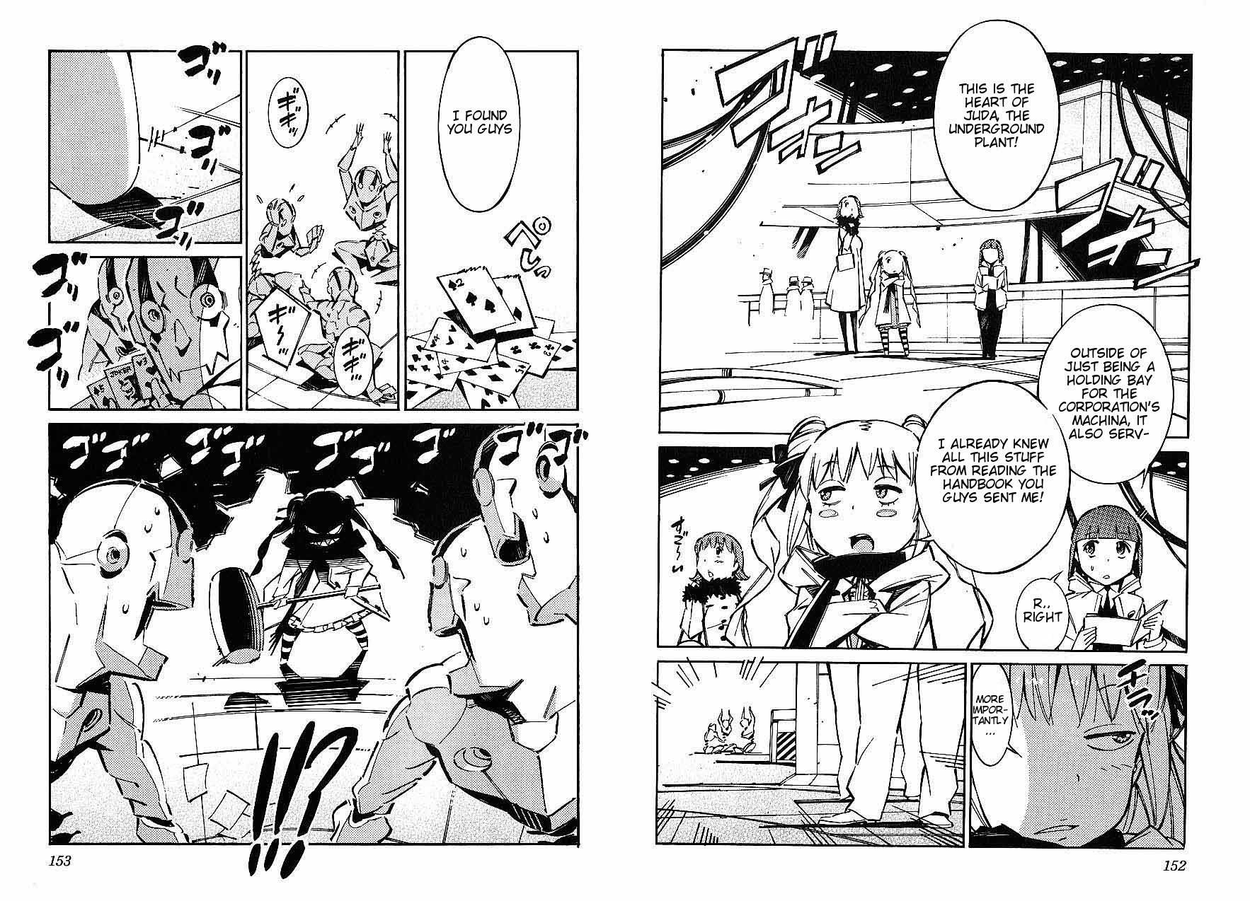 Kurogane no Linebarrel Chapter 46.2 page 3 - Chapter 46.2: It's your first job Rachel-chan