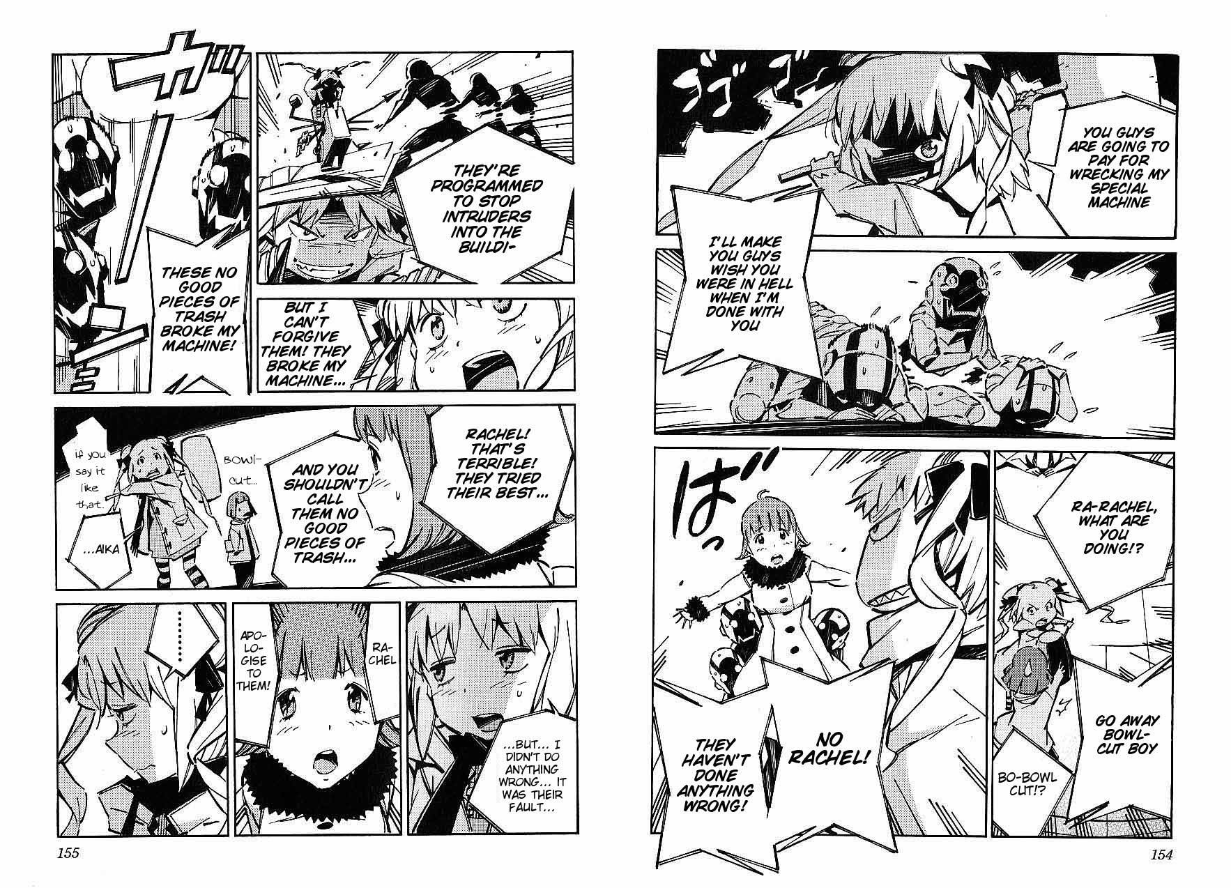Kurogane no Linebarrel Chapter 46.2 page 4 - Chapter 46.2: It's your first job Rachel-chan