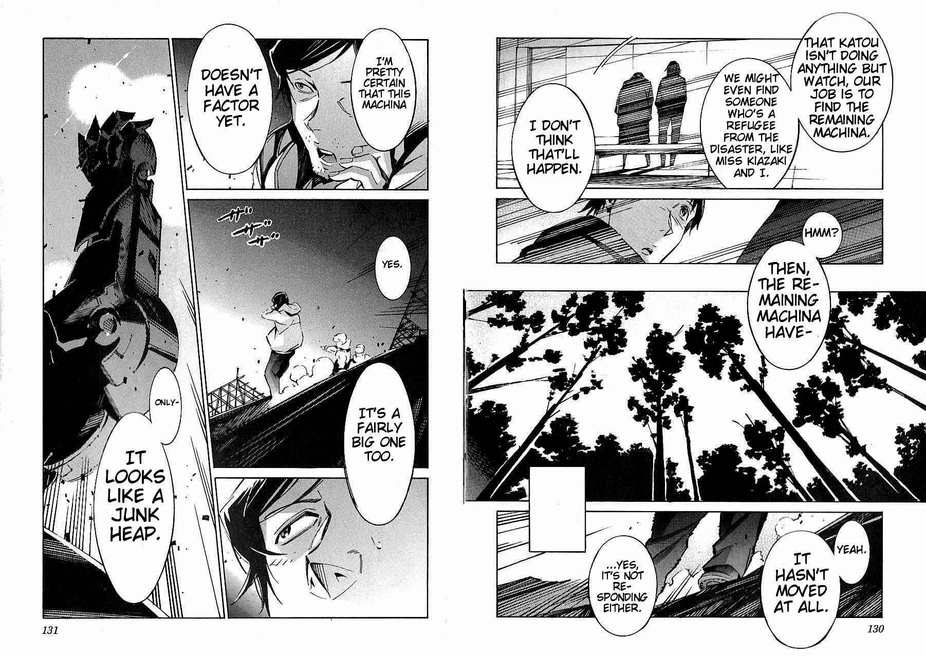 Kurogane no Linebarrel Chapter 46 page 21 - Chapter 46: New World Dancing In Flowers