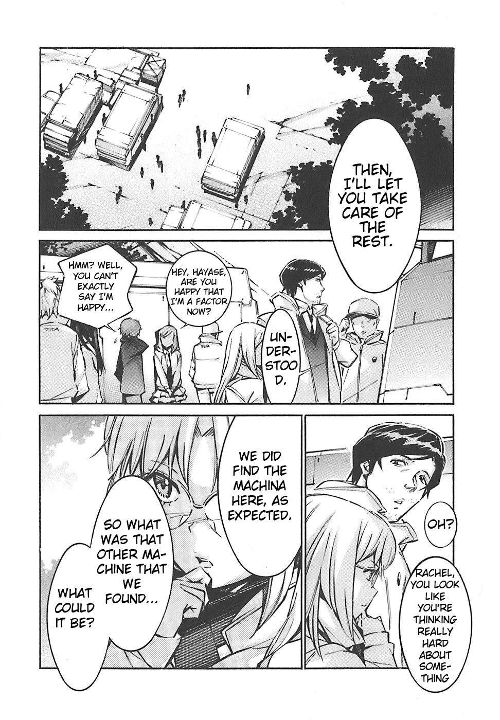 Kurogane no Linebarrel Chapter 49 page 12 - Chapter 49: Izanami