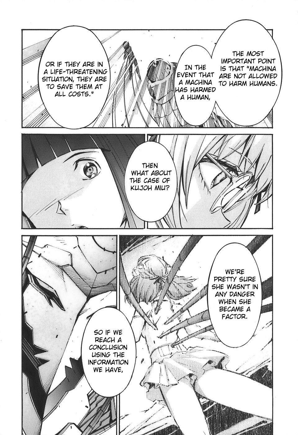 Kurogane no Linebarrel Chapter 51 page 33 - Chapter 51: The Doubting Heart, the Demon in the Darkness