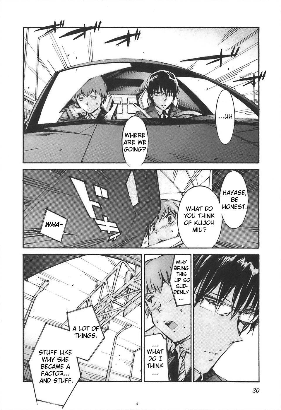 Kurogane no Linebarrel Chapter 51 page 35 - Chapter 51: The Doubting Heart, the Demon in the Darkness