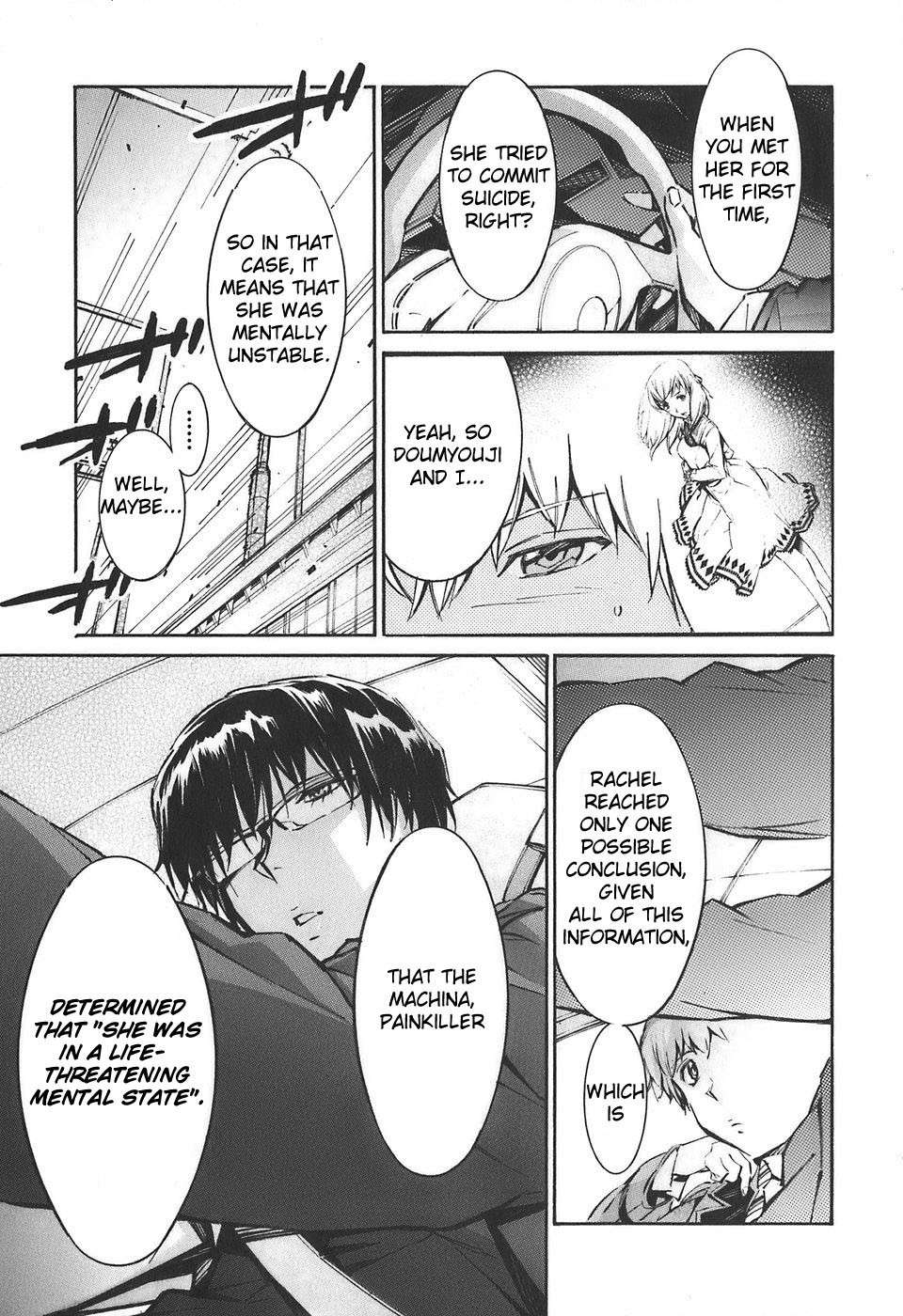 Kurogane no Linebarrel Chapter 51 page 36 - Chapter 51: The Doubting Heart, the Demon in the Darkness