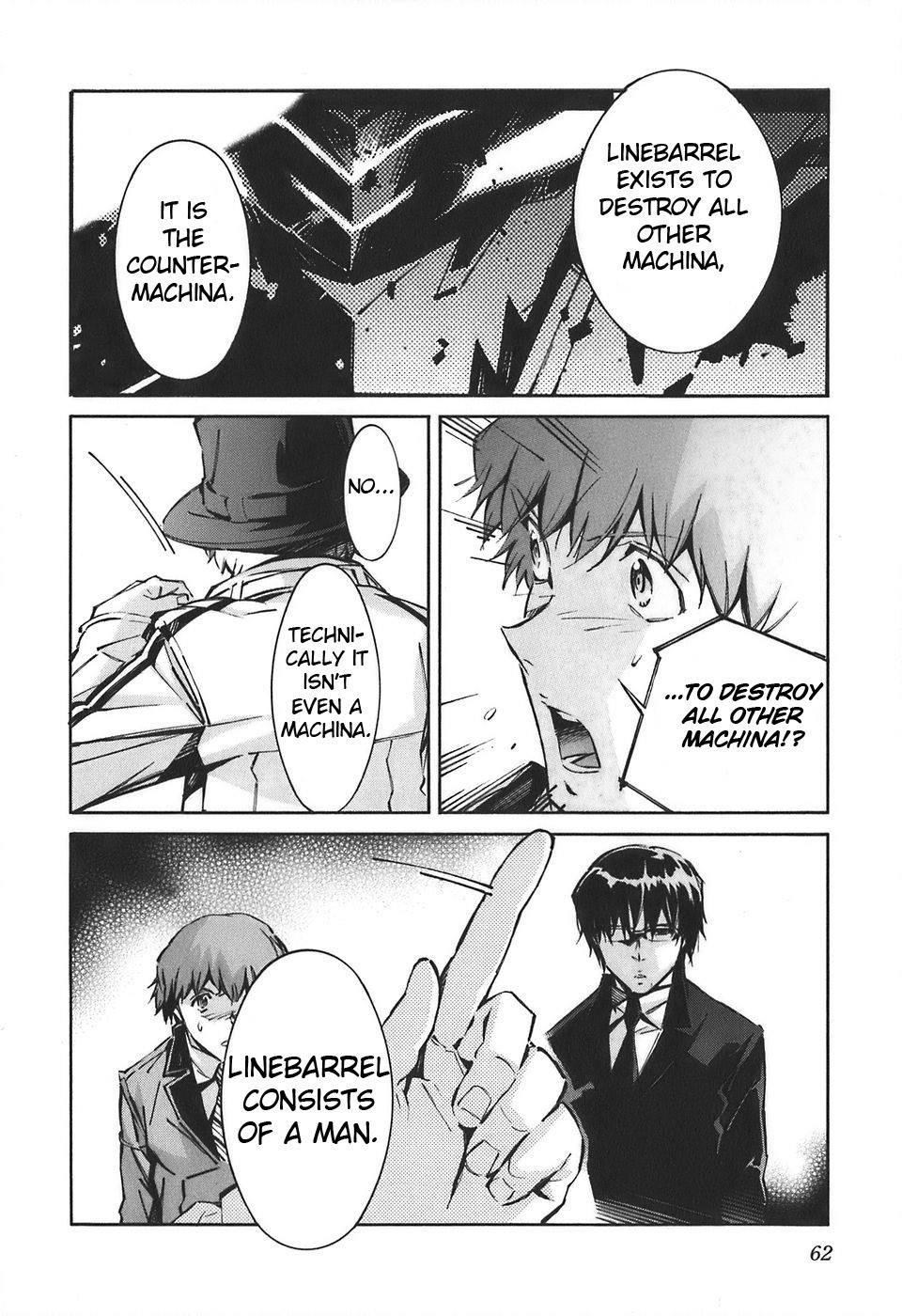 Kurogane no Linebarrel Chapter 52 page 16 - Chapter 52: Causality of Black and White