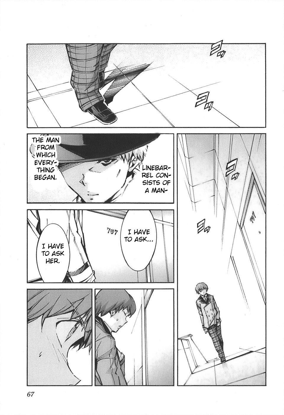 Kurogane no Linebarrel Chapter 52 page 21 - Chapter 52: Causality of Black and White