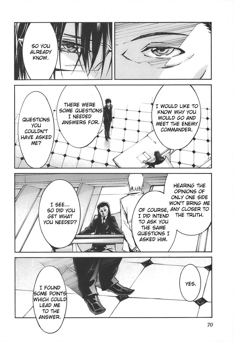 Kurogane no Linebarrel Chapter 52 page 24 - Chapter 52: Causality of Black and White