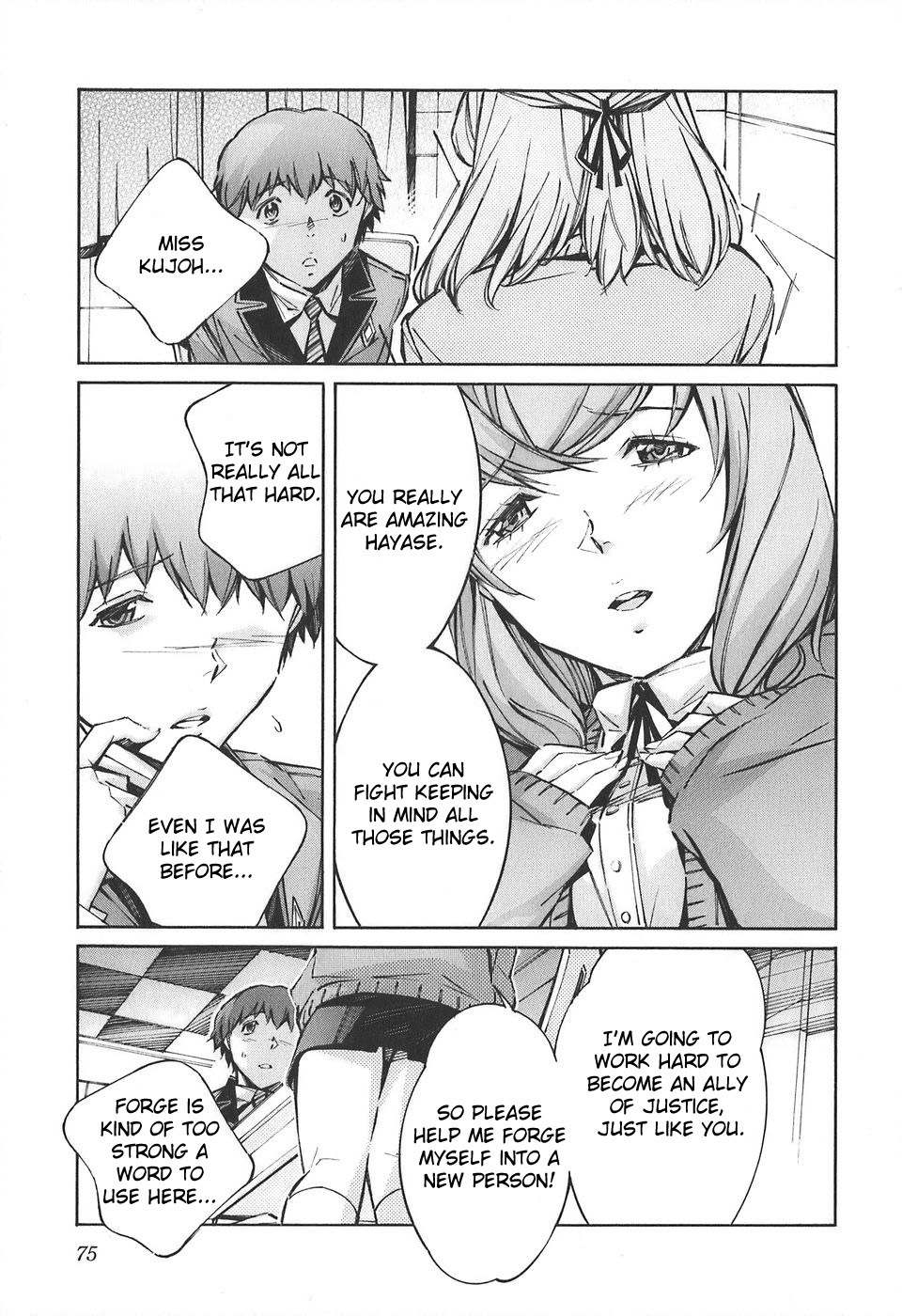 Kurogane no Linebarrel Chapter 52 page 29 - Chapter 52: Causality of Black and White