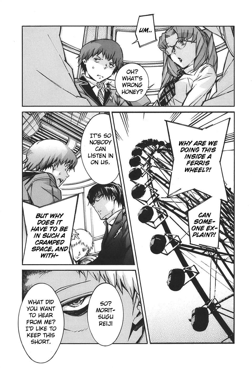 Kurogane no Linebarrel Chapter 52 page 3 - Chapter 52: Causality of Black and White