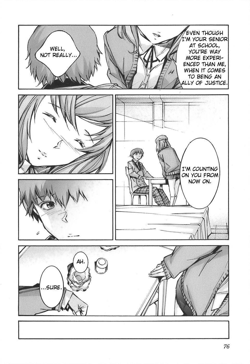Kurogane no Linebarrel Chapter 52 page 30 - Chapter 52: Causality of Black and White
