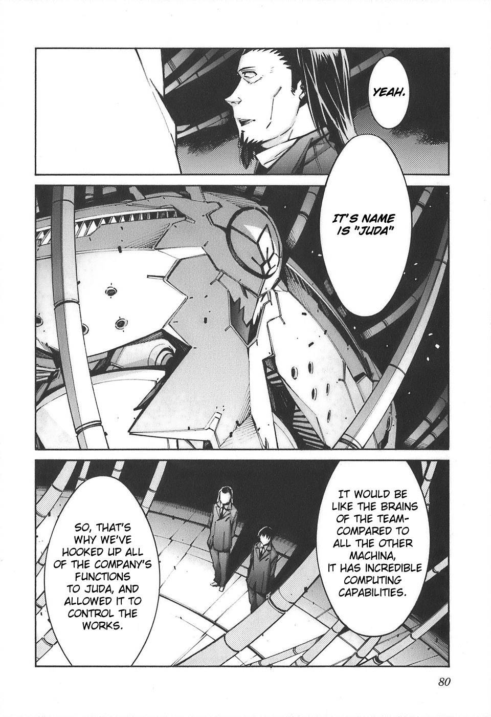 Kurogane no Linebarrel Chapter 52 page 34 - Chapter 52: Causality of Black and White