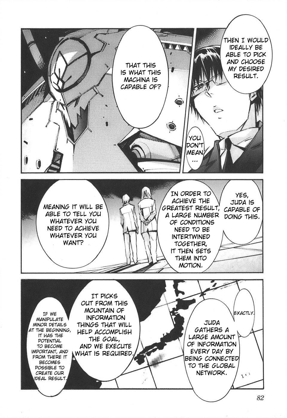 Kurogane no Linebarrel Chapter 52 page 36 - Chapter 52: Causality of Black and White