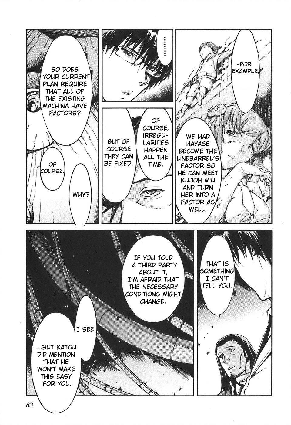 Kurogane no Linebarrel Chapter 52 page 37 - Chapter 52: Causality of Black and White
