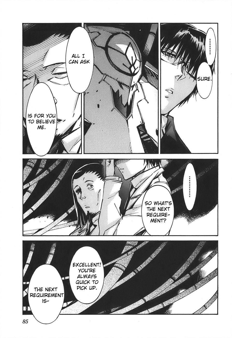 Kurogane no Linebarrel Chapter 52 page 39 - Chapter 52: Causality of Black and White