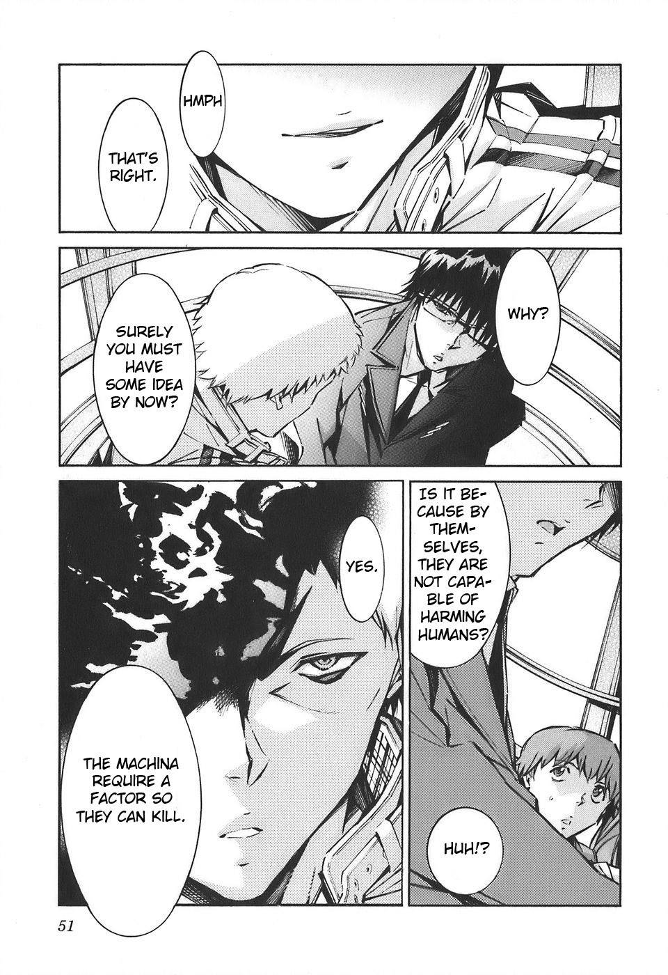 Kurogane no Linebarrel Chapter 52 page 5 - Chapter 52: Causality of Black and White