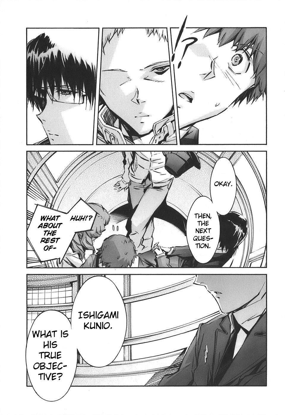 Kurogane no Linebarrel Chapter 52 page 7 - Chapter 52: Causality of Black and White