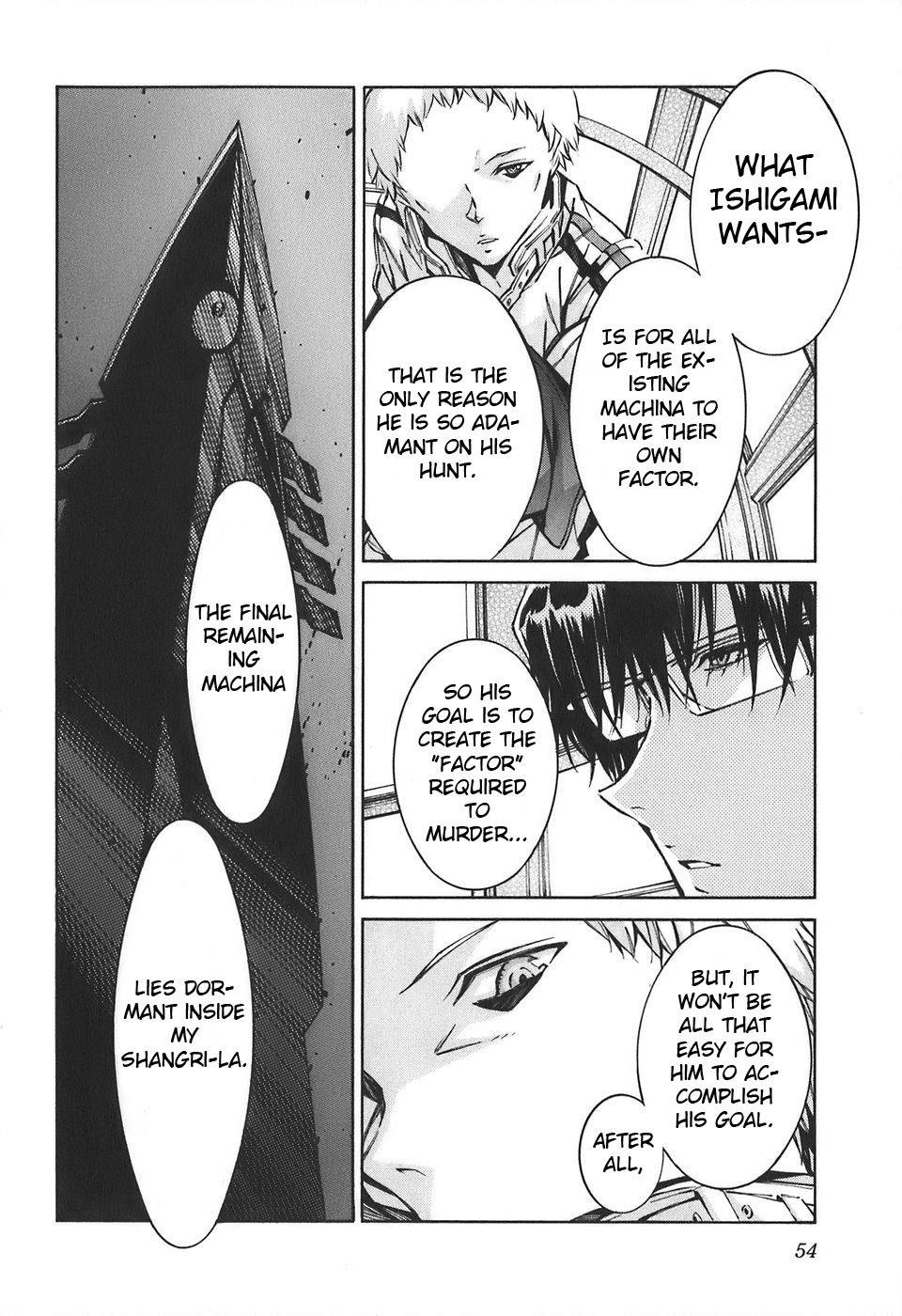 Kurogane no Linebarrel Chapter 52 page 8 - Chapter 52: Causality of Black and White