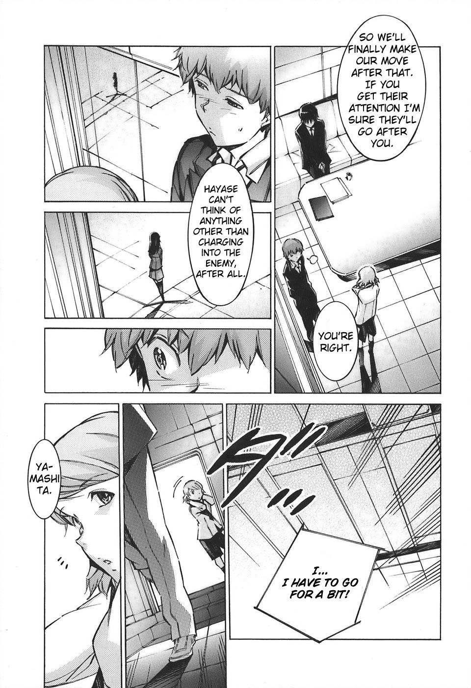 Kurogane no Linebarrel Chapter 53 page 11 - Chapter 53: Accelerating to the Future
