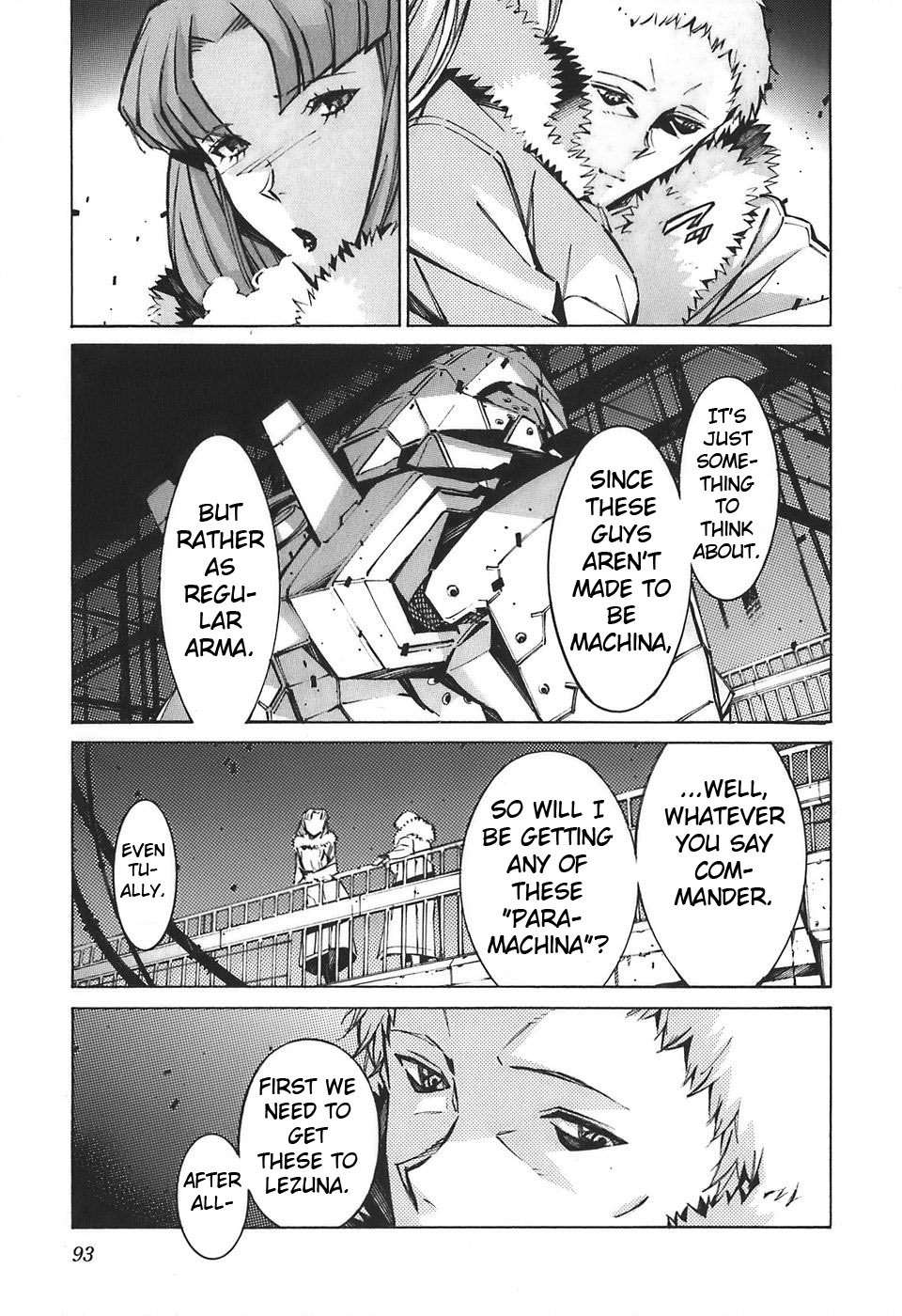 Kurogane no Linebarrel Chapter 53 page 3 - Chapter 53: Accelerating to the Future