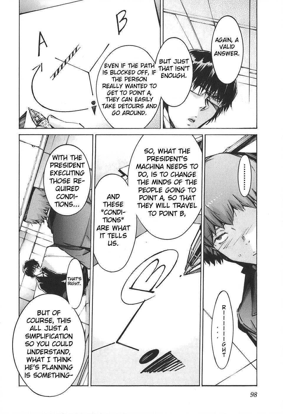 Kurogane no Linebarrel Chapter 53 page 8 - Chapter 53: Accelerating to the Future