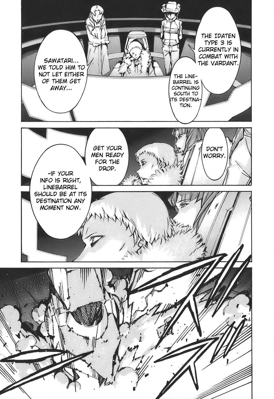Kurogane no Linebarrel Chapter 54 page 15 - Chapter 54: Trap