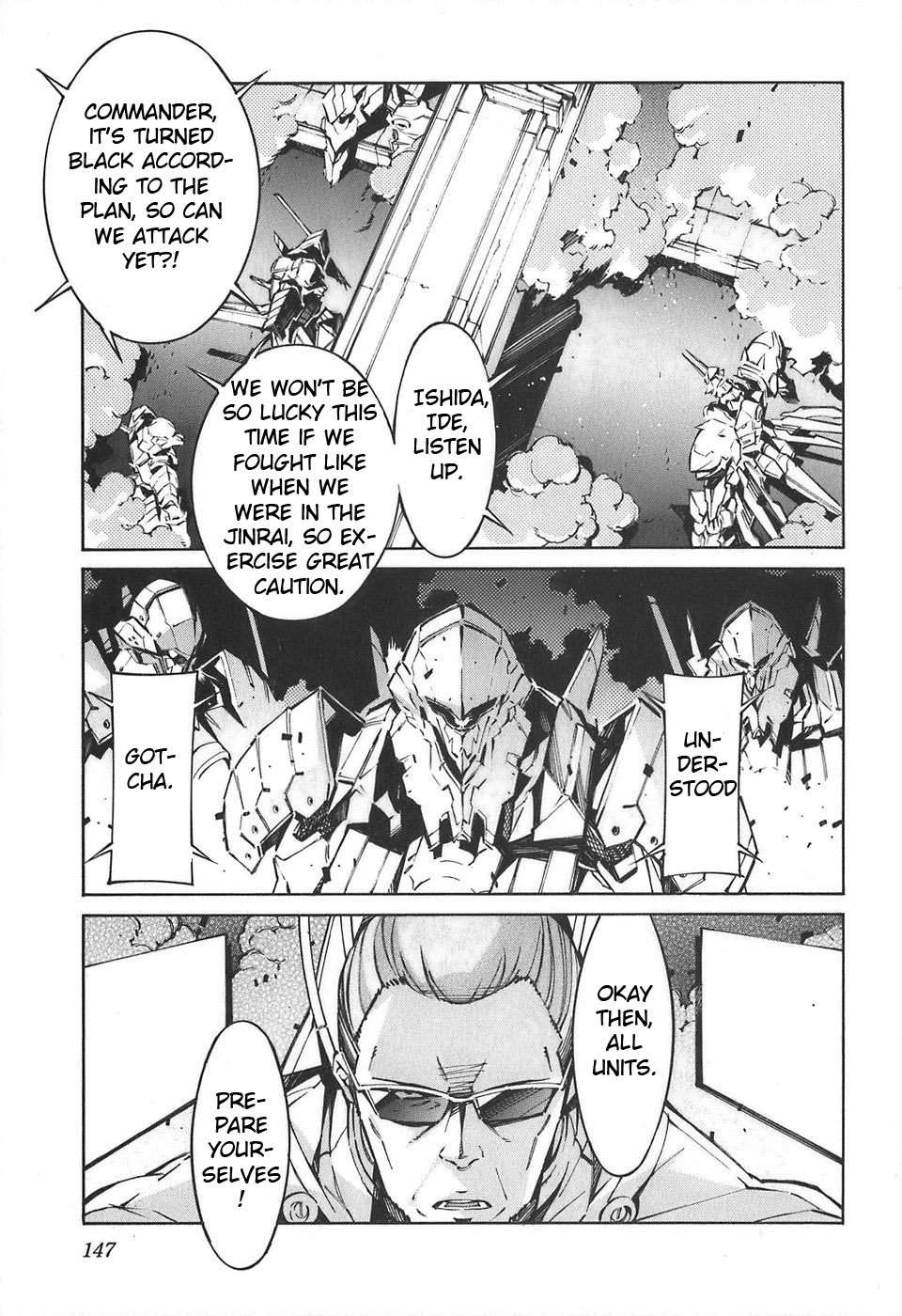 Kurogane no Linebarrel Chapter 55 page 13 - Chapter 55: The Machina-Killer