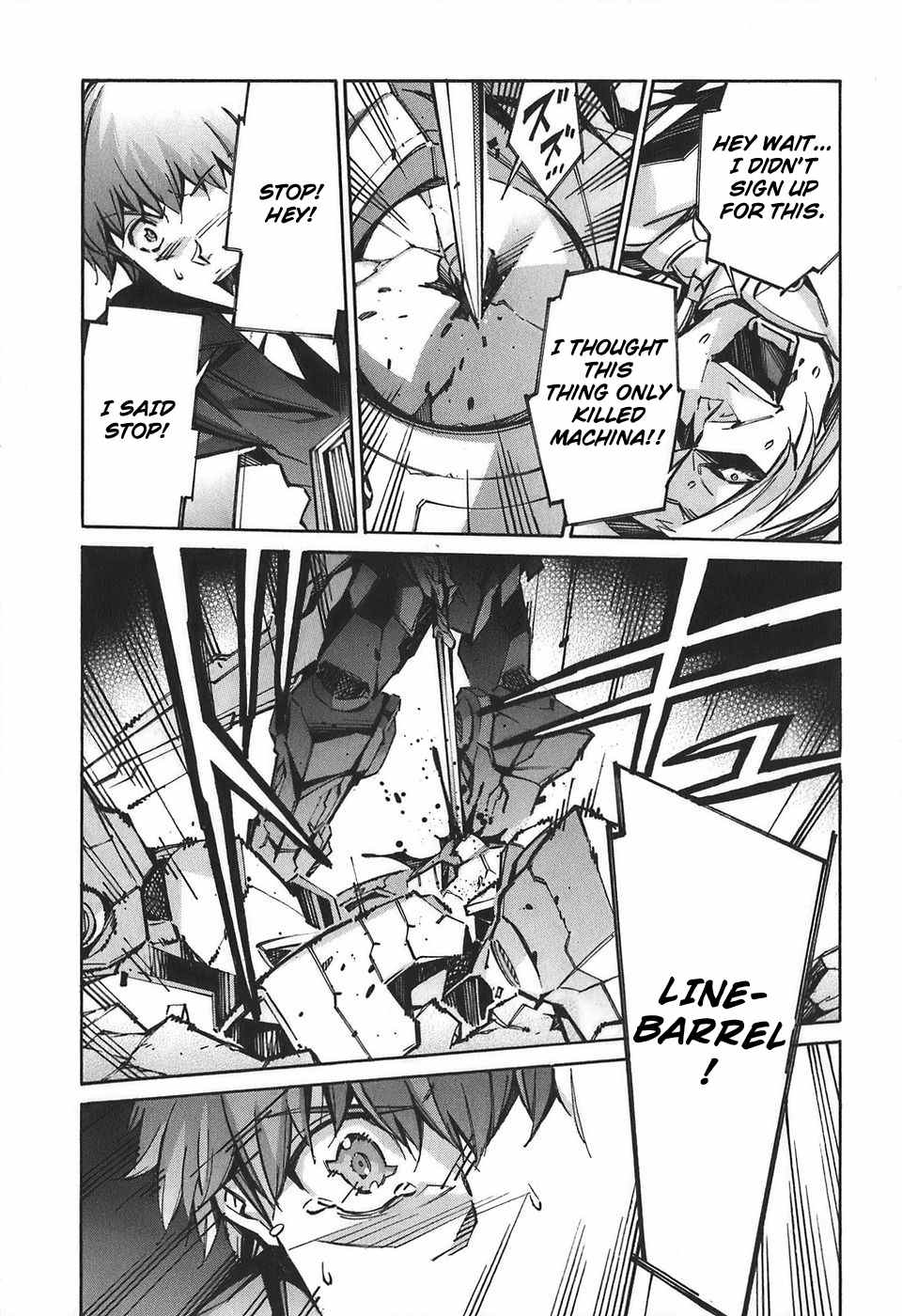 Kurogane no Linebarrel Chapter 55 page 27 - Chapter 55: The Machina-Killer