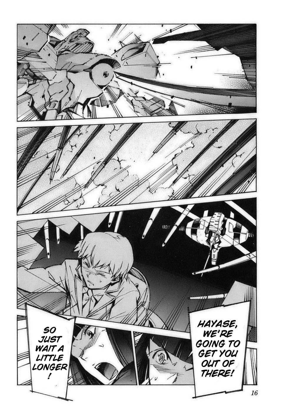 Kurogane no Linebarrel Chapter 56 page 19 - Chapter 56: The Violent Factor