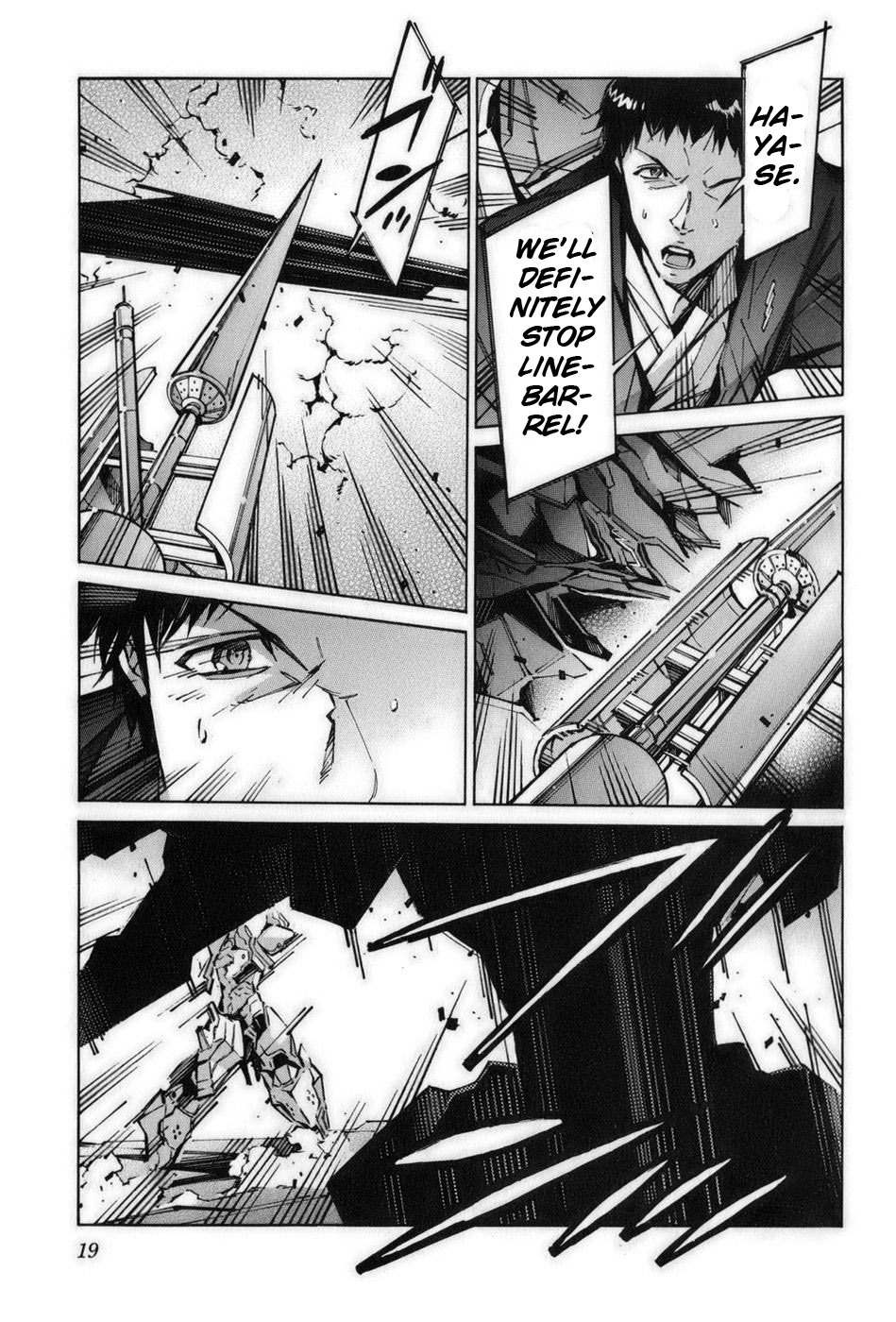 Kurogane no Linebarrel Chapter 56 page 22 - Chapter 56: The Violent Factor