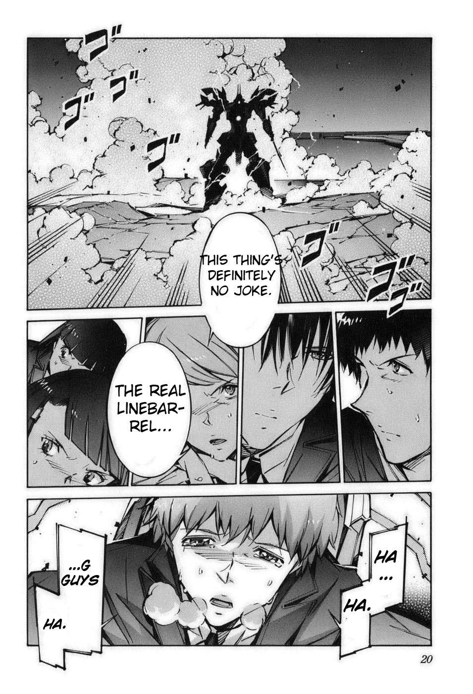 Kurogane no Linebarrel Chapter 56 page 23 - Chapter 56: The Violent Factor