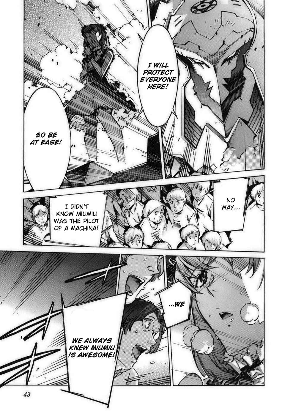 Kurogane no Linebarrel Chapter 56 page 45 - Chapter 56: The Violent Factor
