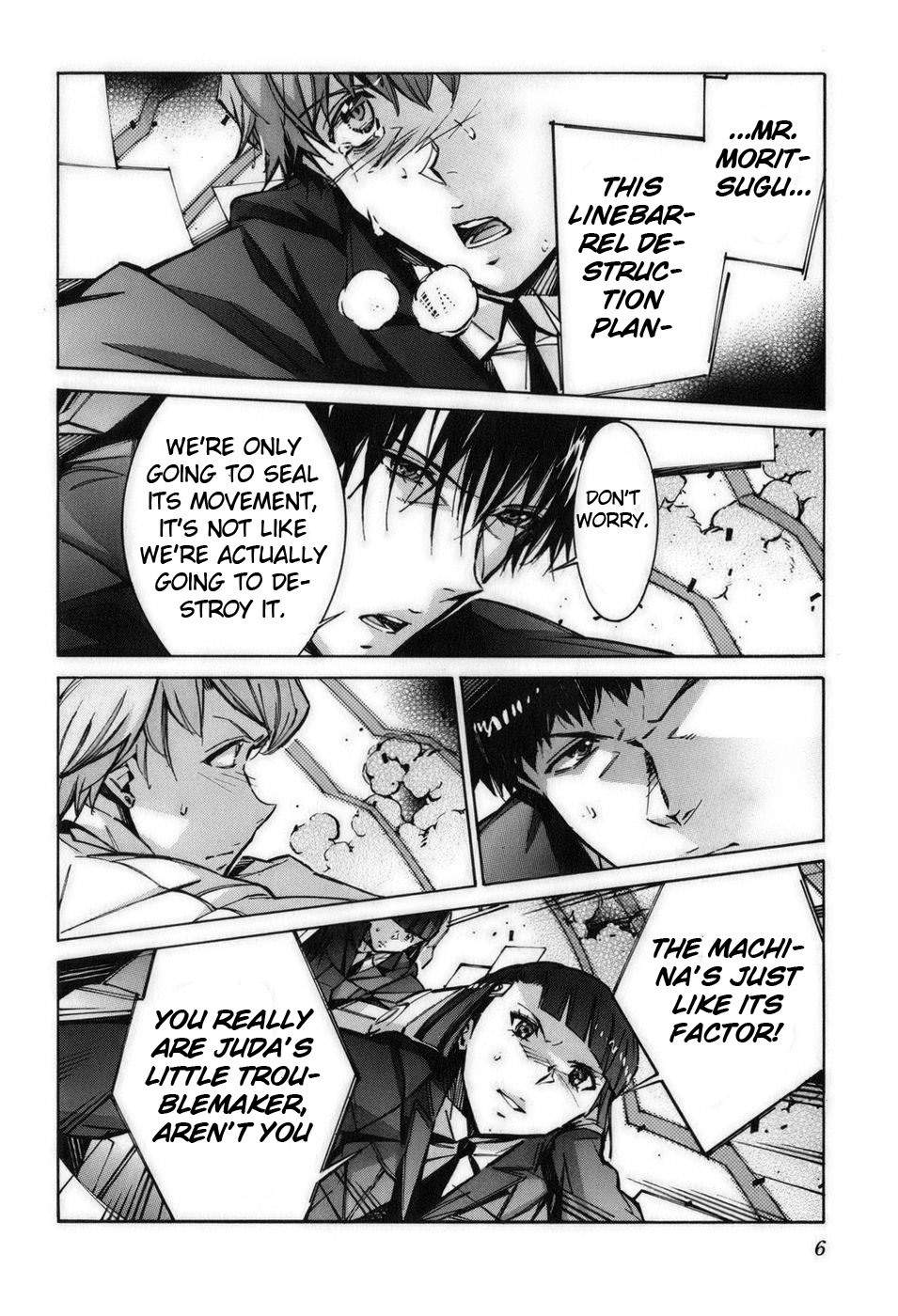 Kurogane no Linebarrel Chapter 56 page 9 - Chapter 56: The Violent Factor