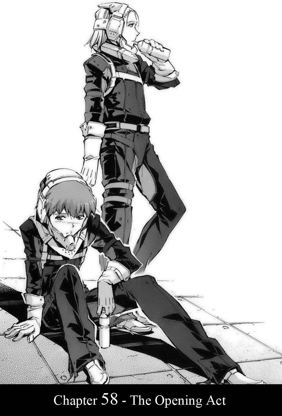 Kurogane no Linebarrel Chapter 58 page 1 - Chapter 58: The Opening Act