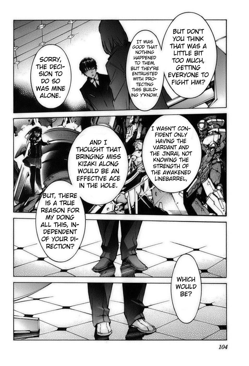 Kurogane no Linebarrel Chapter 58 page 12 - Chapter 58: The Opening Act