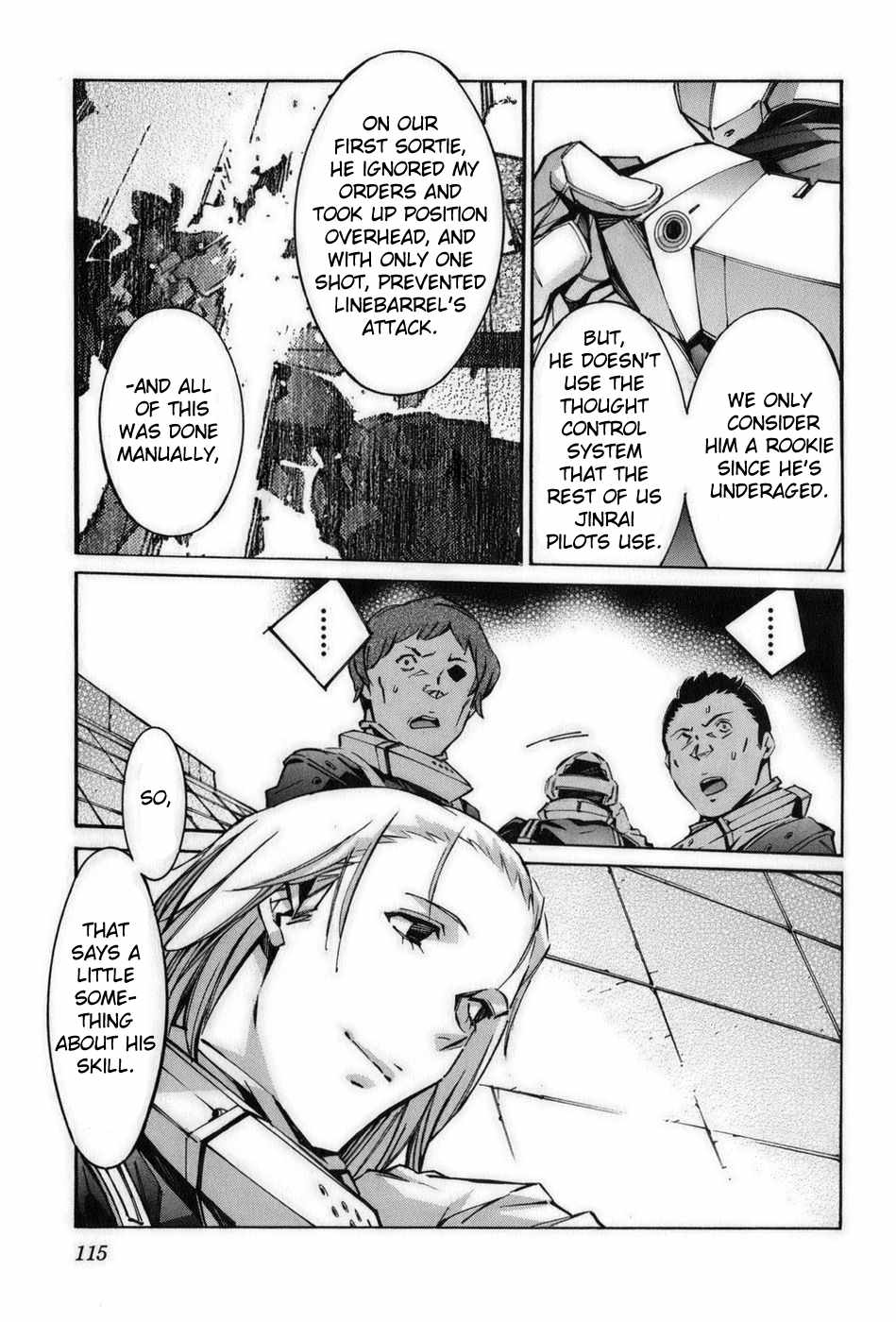 Kurogane no Linebarrel Chapter 58 page 23 - Chapter 58: The Opening Act