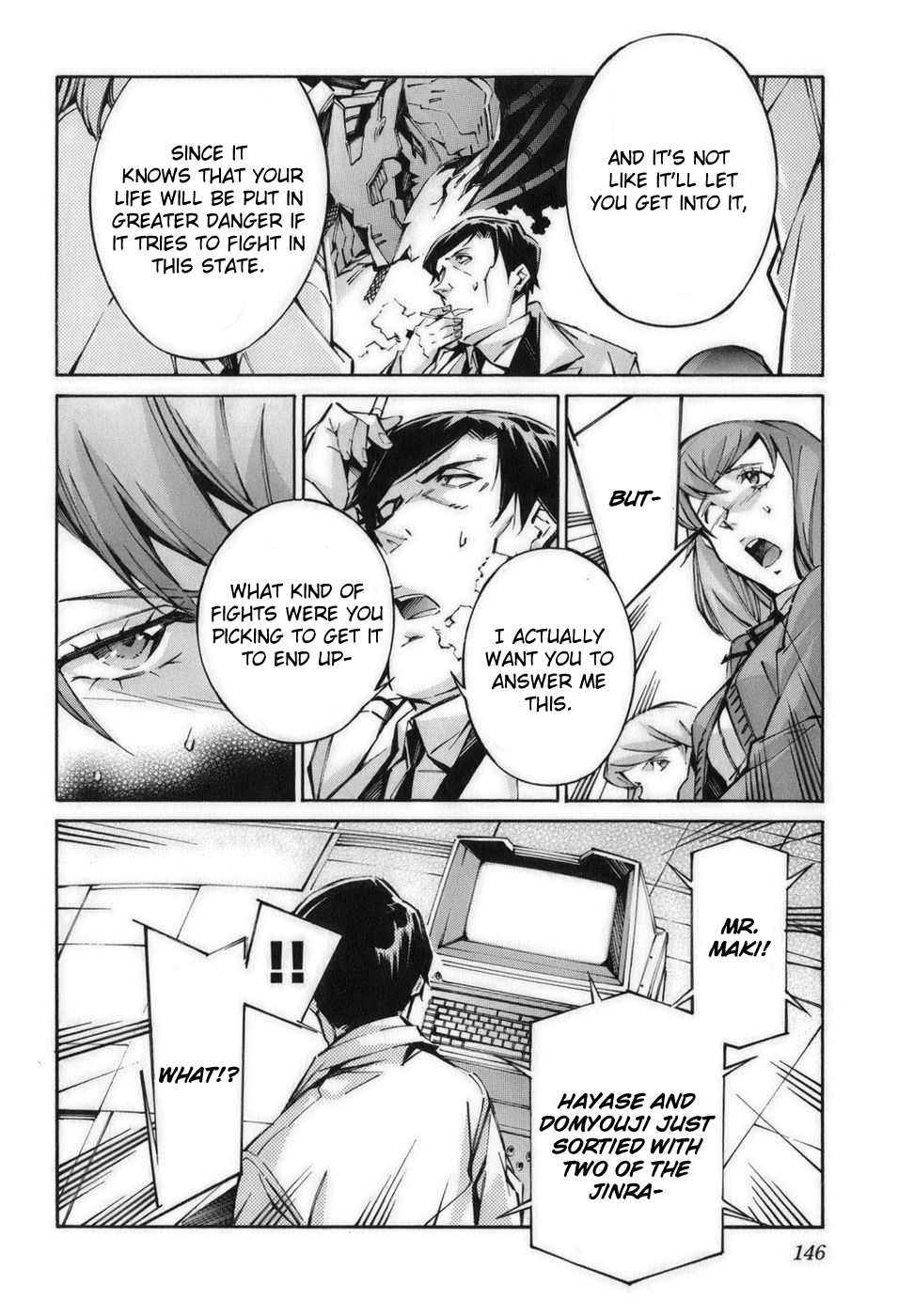 Kurogane no Linebarrel Chapter 59 page 10 - Chapter 59: Re-Unite